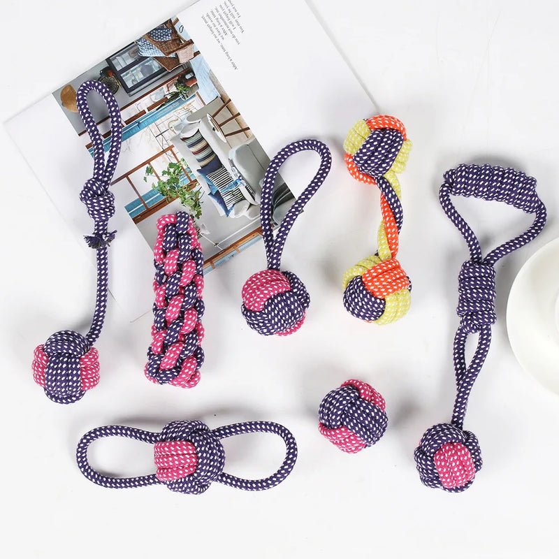 Brinquedo Interativo de Corda para Cães