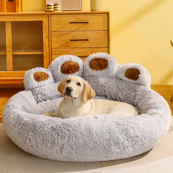 Cama em Formato de Pata – Conforto e Estilo para seu Pet