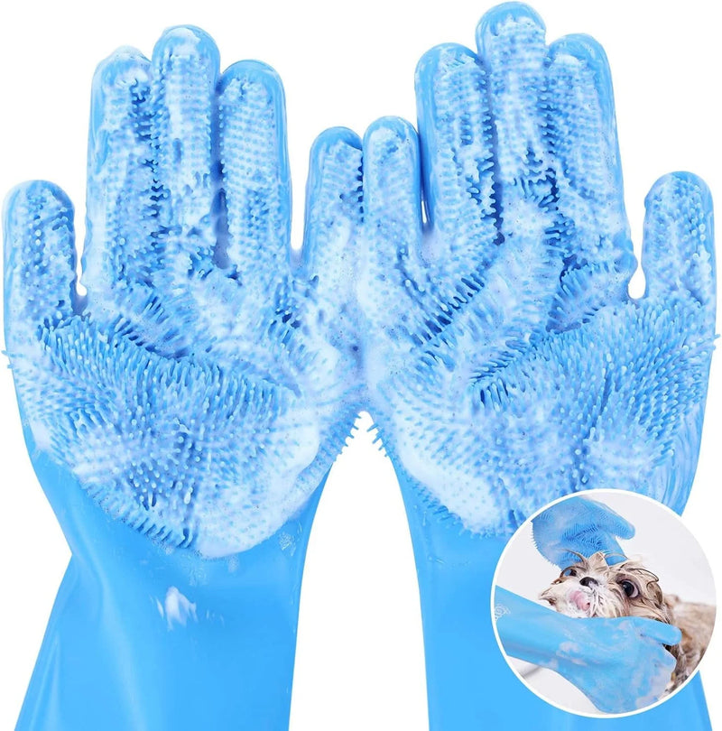 Banho & Massagem de Silicone para Cães e Gatos